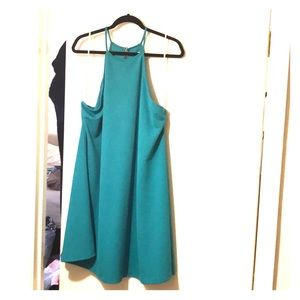 Beautiful teal halter dress!!